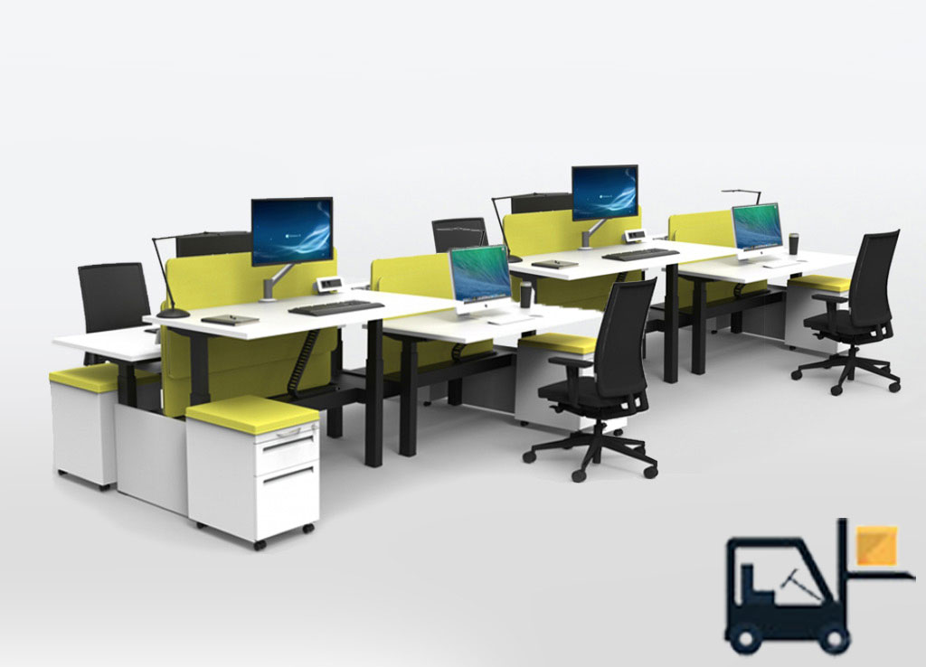 Sit Stand Desks - #RS2-BENCH-8A