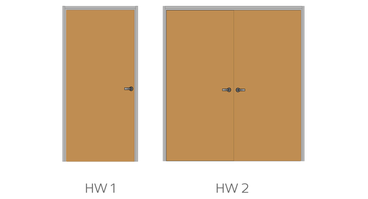 Hollow Laminate Doors