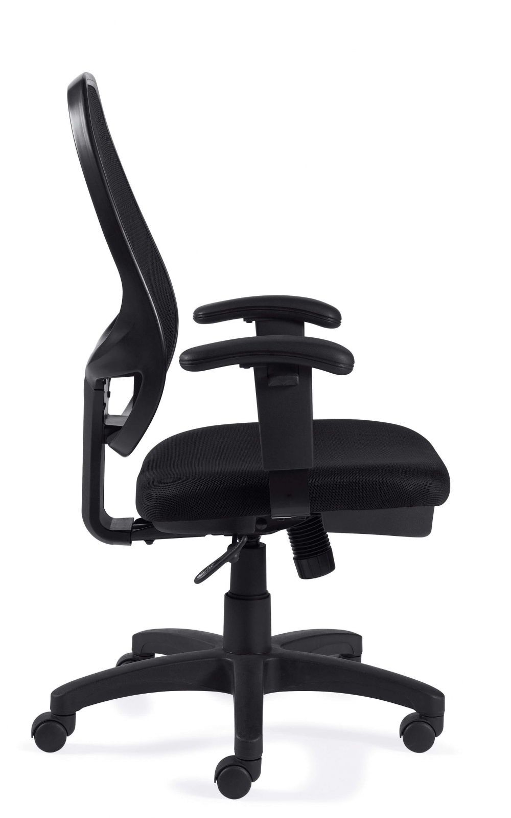 Adjustable chairs side view