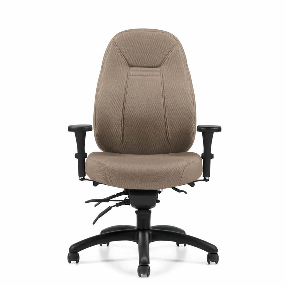 Argus office chairs for big and tall front