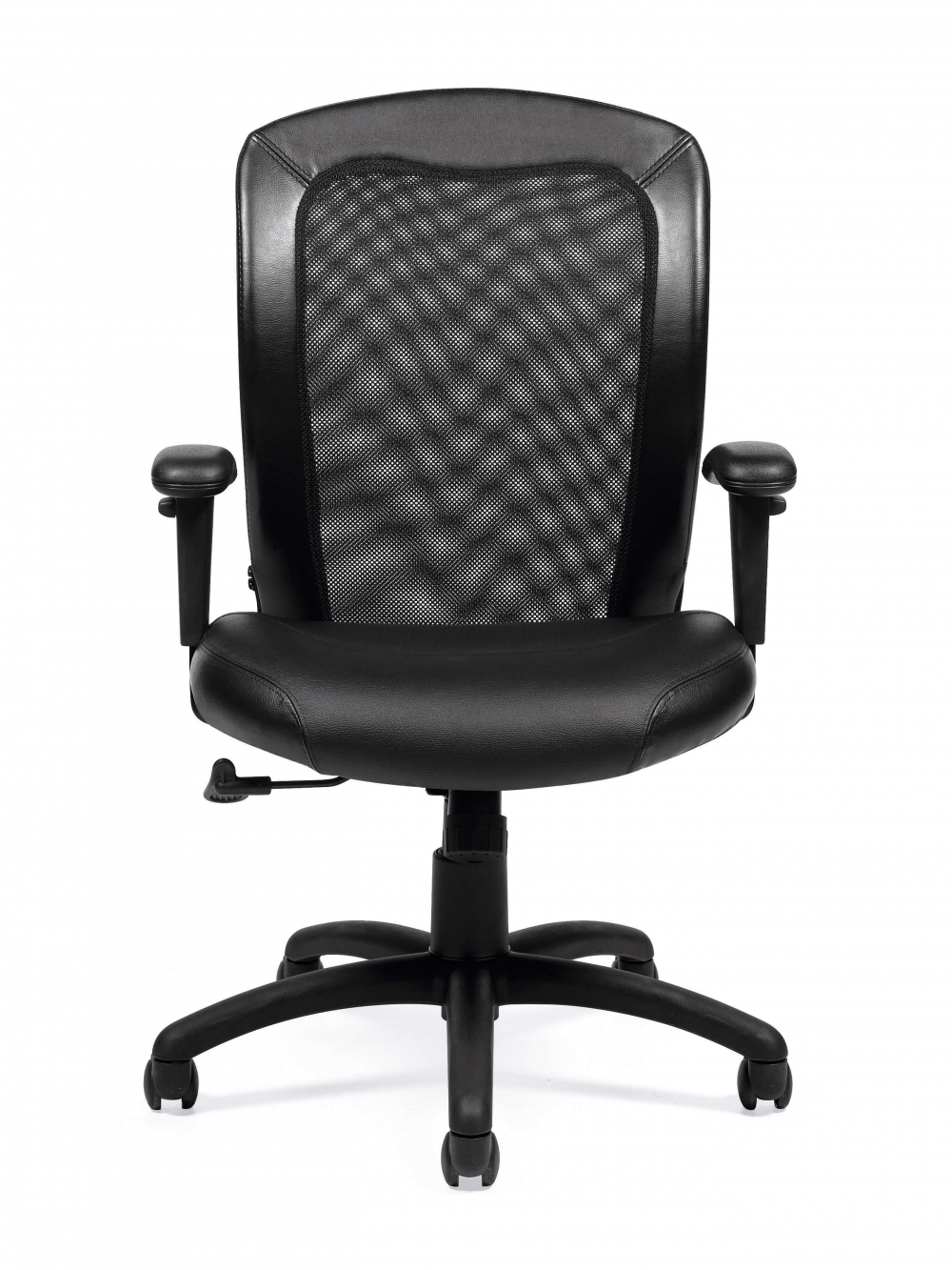 Contemporary office chair front view