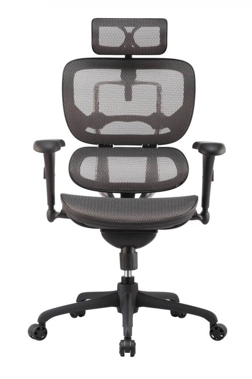 High back office chairs front view
