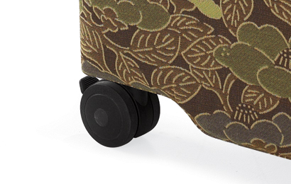 These chair sleepers are fitted with four locking 3" dual wheel black hard surface casters.