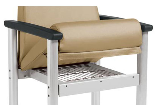 Seat cushions and covers are removable, replaceable and are supported by 2" steel frame with Perma-mesh suspension for superior performance in all medical furniture.