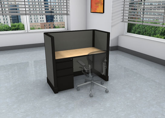 Call center images - low privacy - file drawers