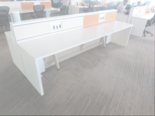 Knoll Bench Station - Used Cubicles