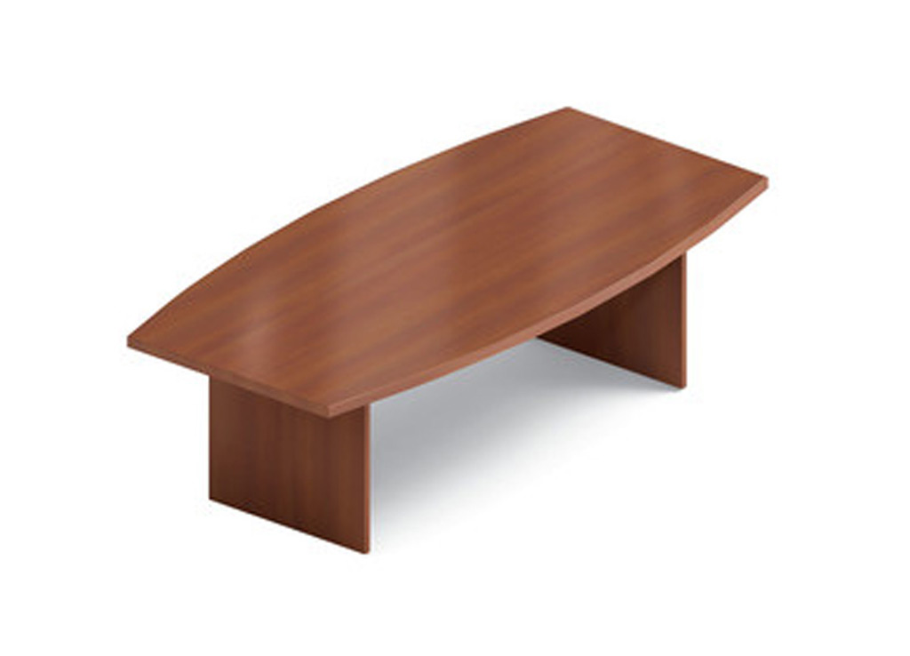 These affordable office furniture tables are made from thermally fused, high performance laminate for easy maintenance.