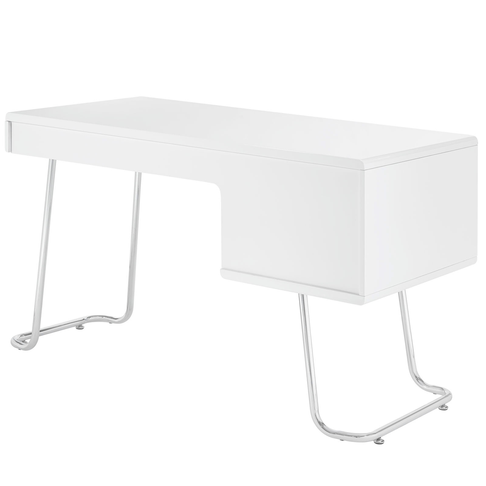 Space saving desk from Modway - Back View