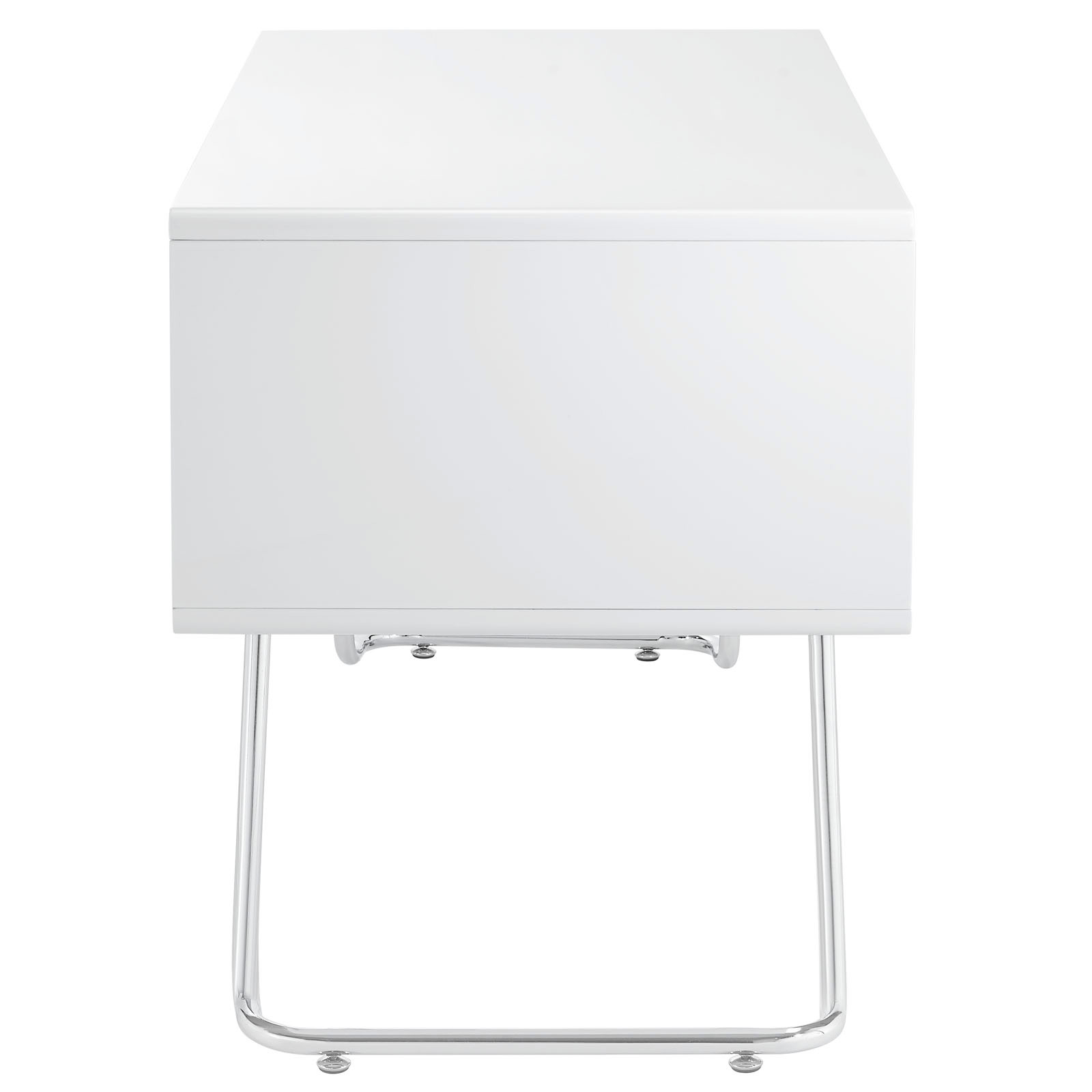 Space saving desk from Modway - Side View
