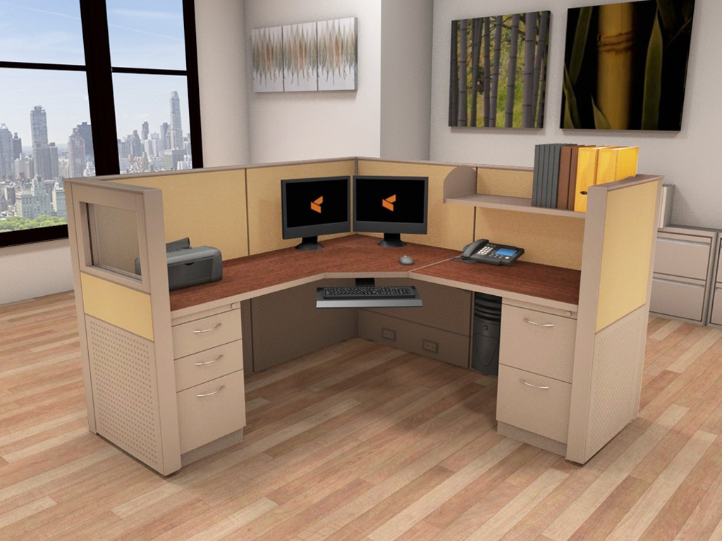 Office Workstation Furniture - Matrix Cubicle Systems