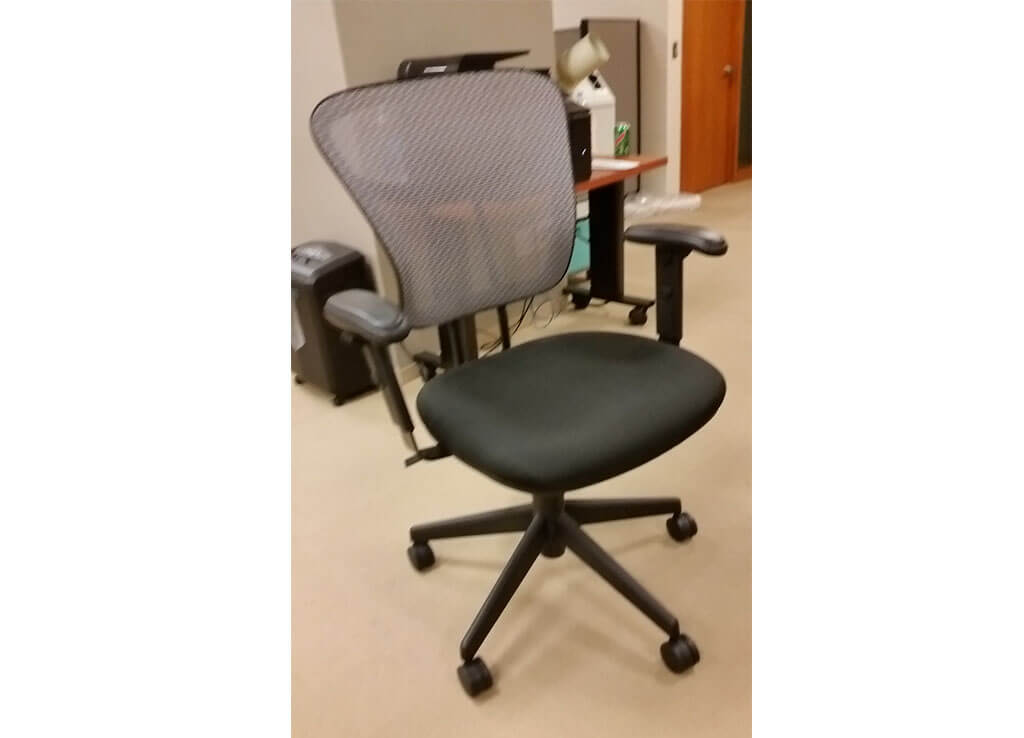 Second Hand Office Chairs from OPS - shown in black