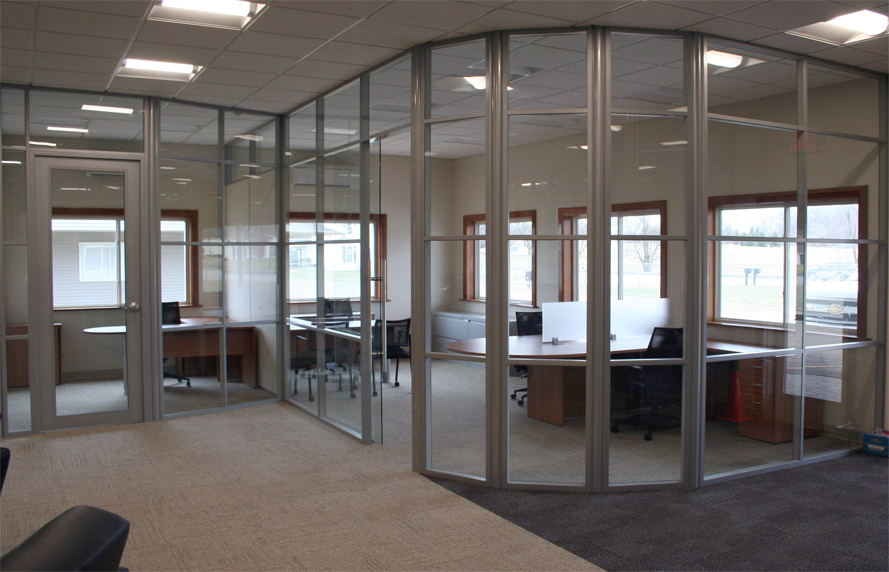 Glass Partitions For Office - Flex Glass Partition Walls