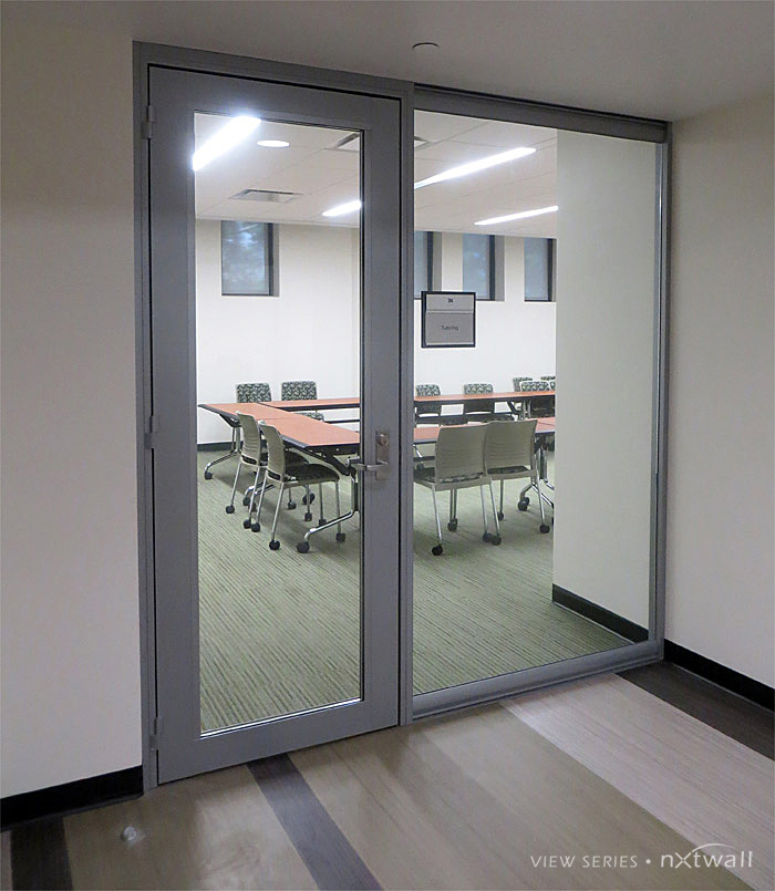 Glass Office Door - Flex Glass Partition Walls