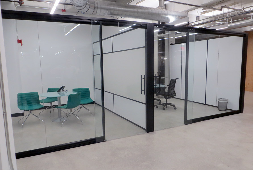 Glass Wall Office - Flex Glass Partition Walls