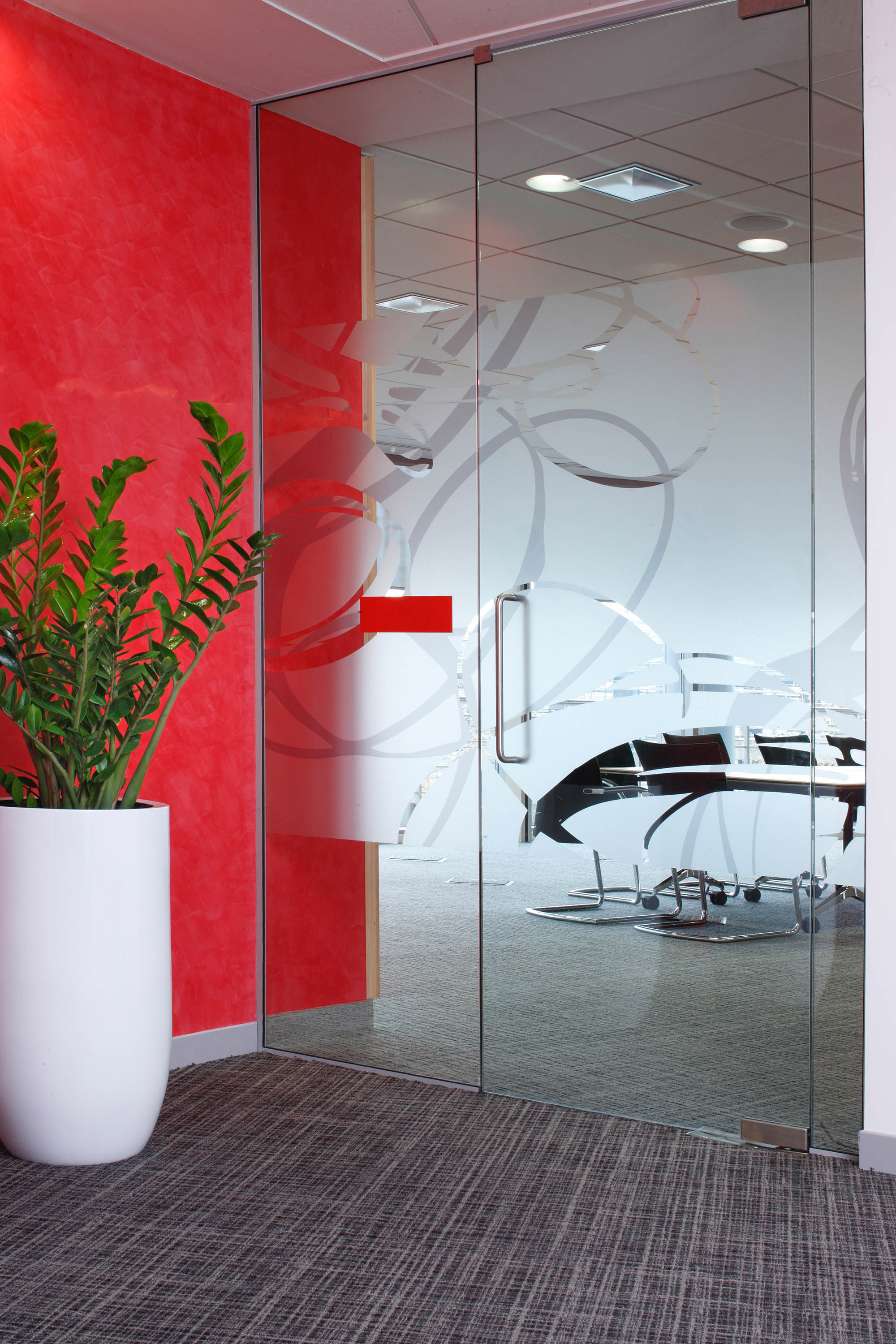 Frameless Glass Door - Architectural Simplicity Glass Partition Walls