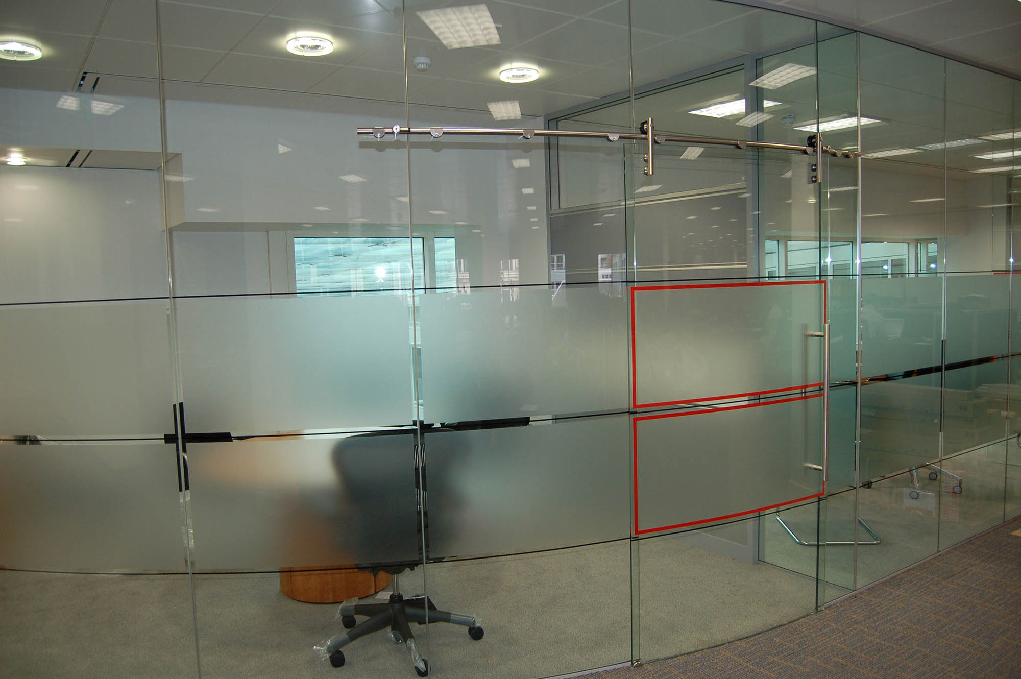 Office Glass - Architectural Simplicity Glass Partition Walls