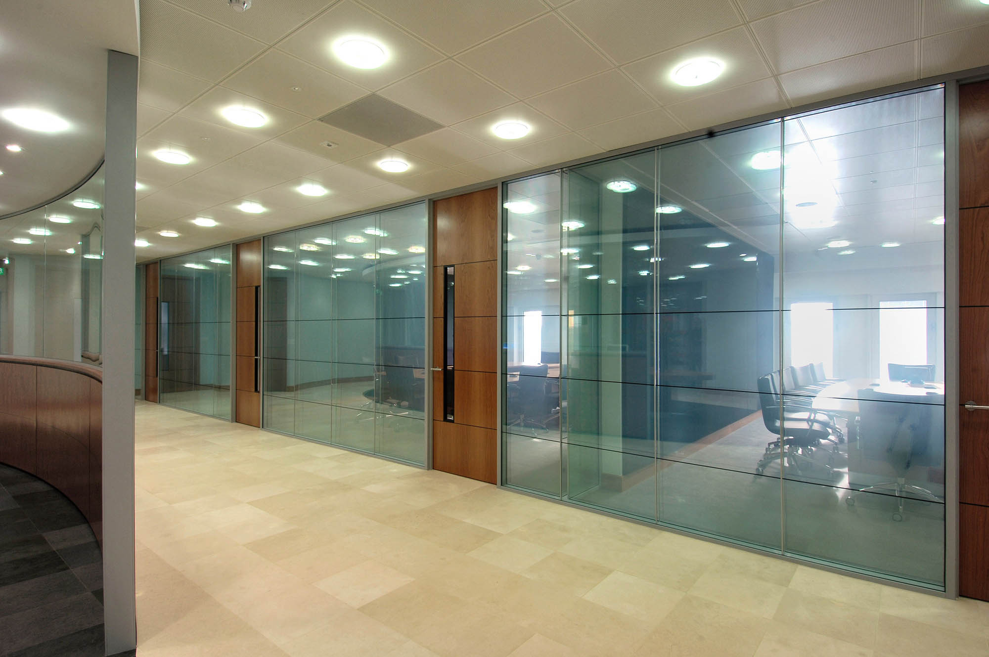 Office Glass Walls - Glass Wall Systems - Glass Partition Walls