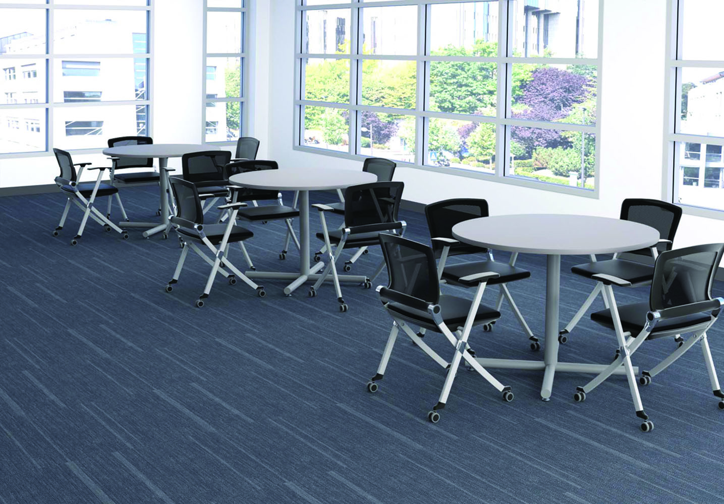 Cafe Chairs And Tables - Multi Use Office Furniture Sets