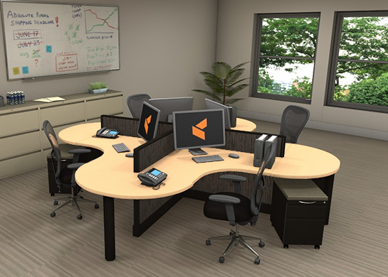 Office Furniture Workstations #X1