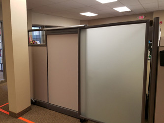 Case Study 1 - Enclosed Cubicle with Door