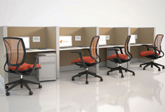 High Walled Cubicles