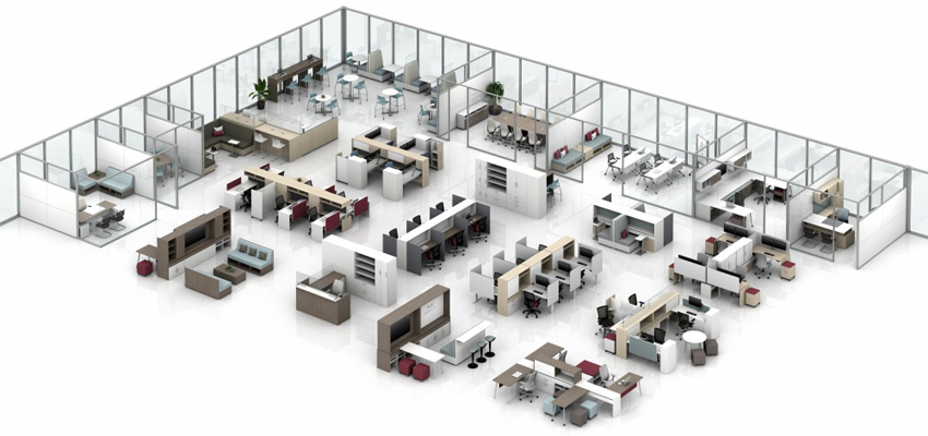 Flexible Workspace by AIS Furniture