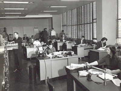 Office Design Trends: 1940 The Corporate Office