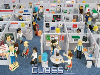 Office Design Trends: 1990 Cubicle Hell