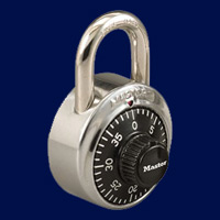 metal lockers with combination padlock