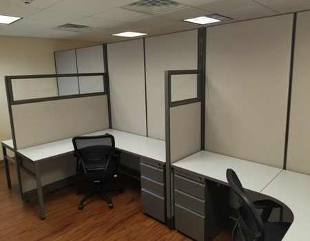Modular Walls System - Office Design Space 1 - Furniture Installation