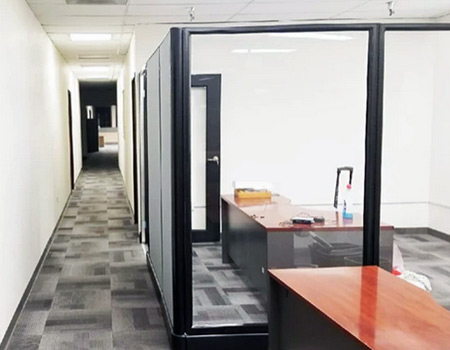 Modular Walls System - Office Design Space 3 - Furniture Installation