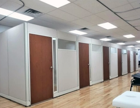 Modular Walls System - Office Design Space 4 - Furniture Installation