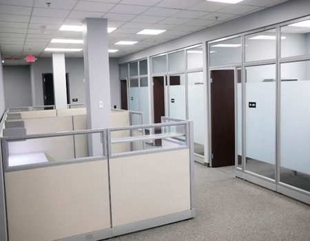 Modular Walls System - Office Design Space 5 - Furniture Installation