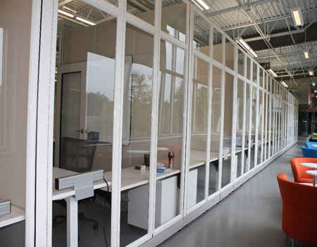 Modular Walls System - Office Design Space 7 - Furniture Installation