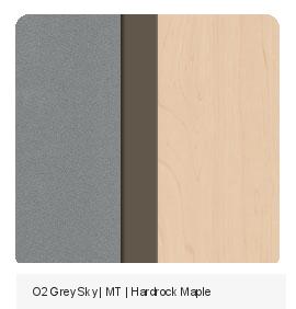 Office Color Palette: Grey Sky | MT | Hardrock Maple