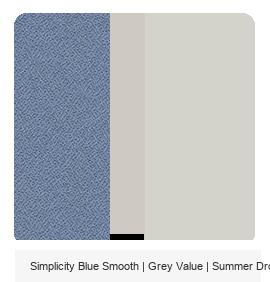 Simplicity Blue Smooth | Grey Value | Summer Drops