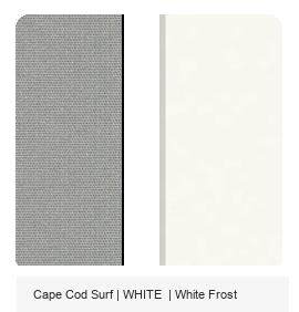 Cape Cod Surf | White | White Frost