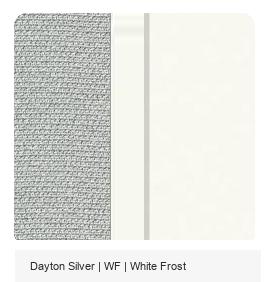 Office Color Palette: Dayton Silver | WF | White Frost