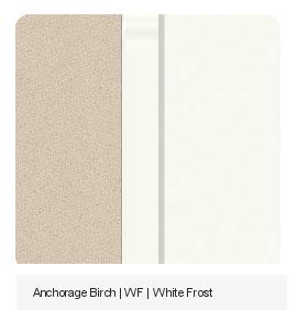 Office Color Palette: Anchorage Birch | WF | White Frost