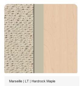 Office Color Palette: Marseille | LT | Hardrock Maple