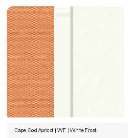 Office Color Palette: Cape Code Apricot | WF | White Frost