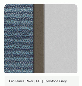 Office Color Palette: O2 James River | MT | Folkstone Grey