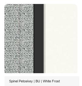 Office Color Palette: Spinel Petoskey | BU | White Frost