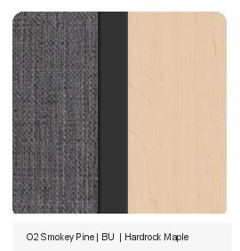 Office Color Palette: Smokey Pine | BU | Hardrock Maple