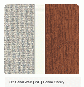 Office Color Palette: O2 Canal Walk | WF | Henna Cherry