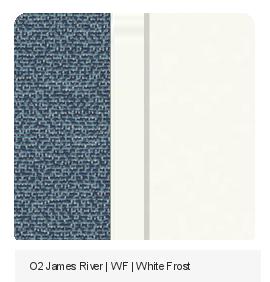 Office Color Palette: James River | WF | White Frost
