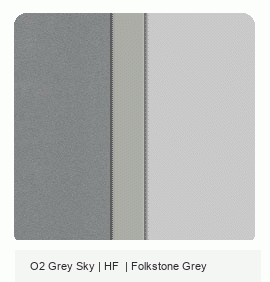 Office Color Palette: O2 Grey Sky | HF | Folkstone Grey