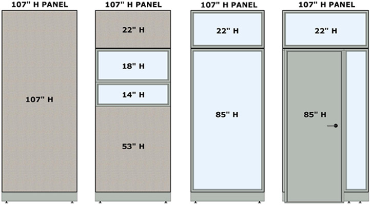 Office Partition Walls - 107