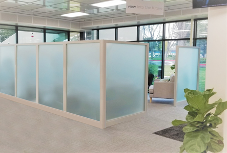 Glass Office Walls Installation - View Glass - Milpitas, CA