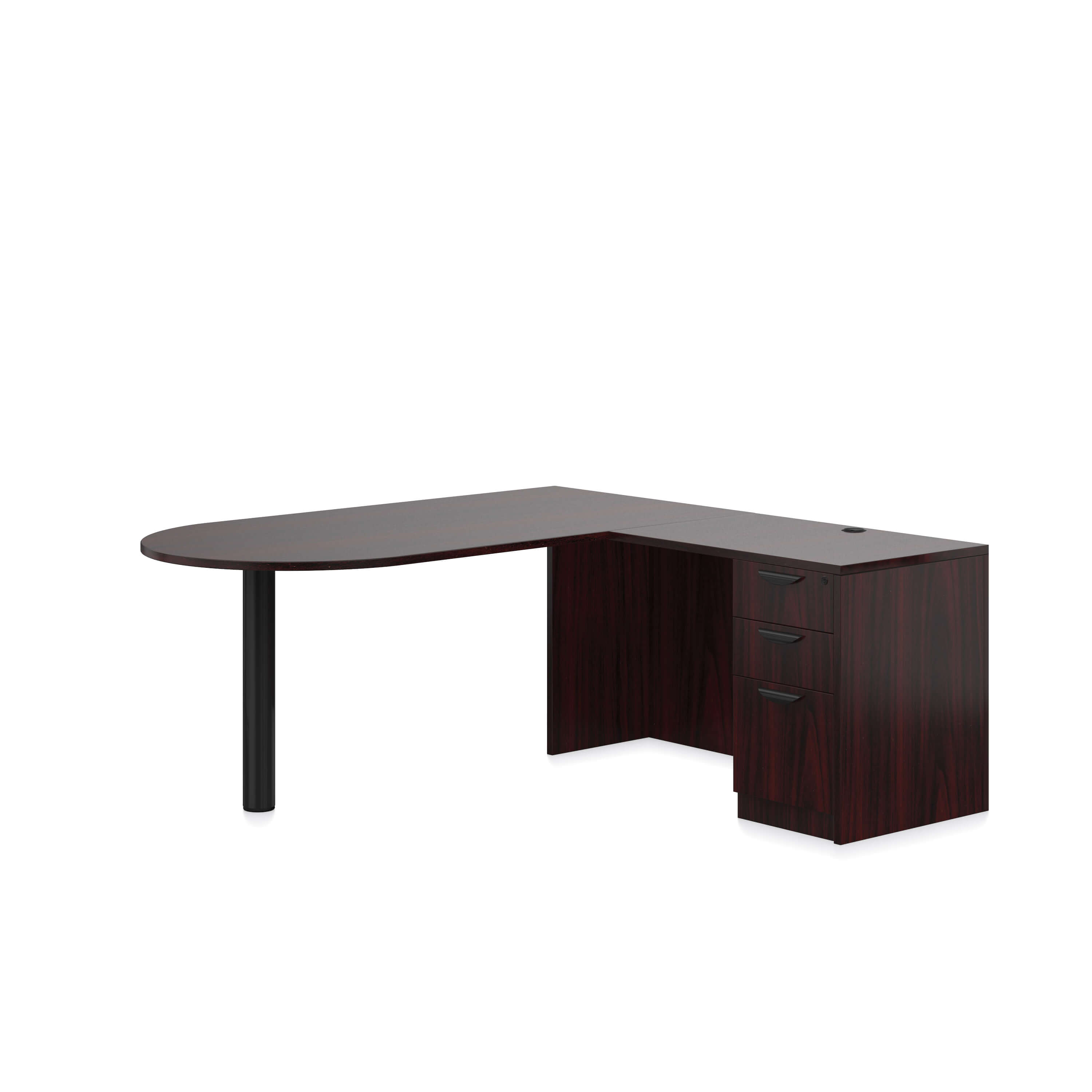 Affordable office furniture desks CUB SL K AML GTO